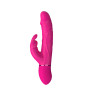 Двойной вибратор кролик Dream Toys VIBES OF LOVE COCKY RABBIT MAGENTA