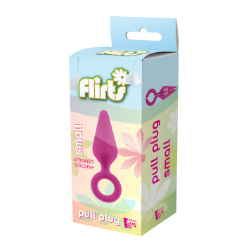 Анальна пробка Dream Toys FLIRTS PULL PLUG SMALL PINK