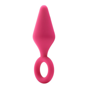 Анальна пробка Dream Toys FLIRTS PULL PLUG SMALL PINK
