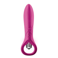 Мини-вибратор для точки G Dream Toys Flirts 10 розовый, 15.5 см х 2.9 см