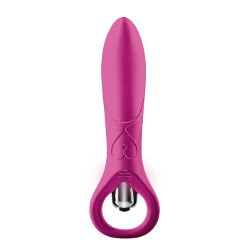 Міні вібратор для точки G Dream Toys FLIRTS 10 FUNCTIONS RING VIBRATOR PINK