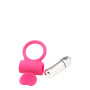 Эрекционное кольцо с вибрацией Dream Toys FLIRTS COCKRING PINK