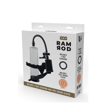 Вакуумний помпа для пеніса Dream Toys RAMROD PISTOL PENIS PUMP