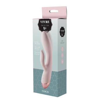 Вибратор кролик Dream Toys VIVRE DUO VIBE COCO