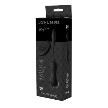 Віброяйце з пультом керування Dream Toys DARK DESIRES VIRGINIA