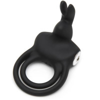 Подвійна ерекційна каблучка з вібрацією Happy Rabbit Stimulating Rechargeable Rabbit Cock Ring