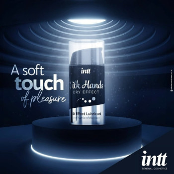 Лубрикант для мастурбации на силиконовой основеі Intt Silk Hands, 15 мл
