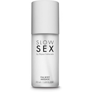 Гель для масажу всього тіла на основі силіконової FULL BODY MASSAGE Slow Sex by Bijoux Indiscrets,
