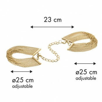 Браслеты-наручники Bijoux Indiscrets золотые, OS