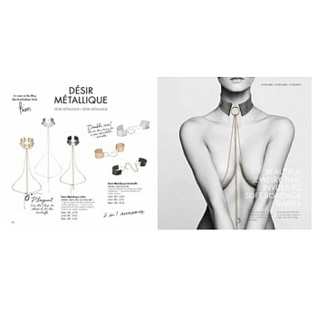 Браслеты-наручники Bijoux Indiscrets золотые, OS