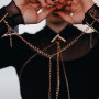 Браслеты-наручники Bijoux Indiscrets золотые, OS