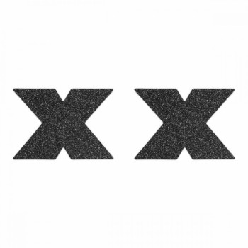 Пестиси у вигляді хрестів Bijoux Indiscrets, чорні
