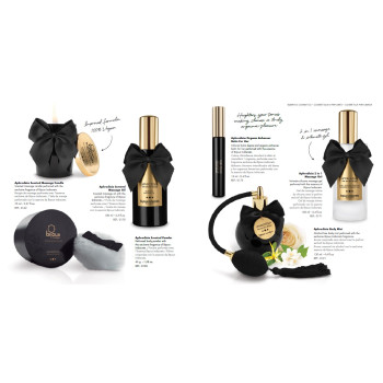 Зігріваюча масажна олія Bijoux LIGHT MY FIRE суниця та мед