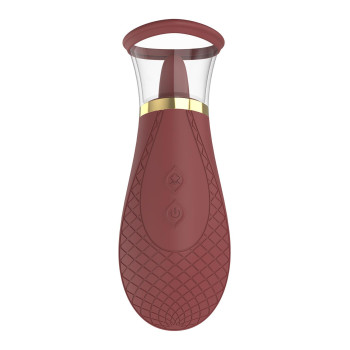 Всасывающий стимулятор с подвижным язычком Dream Toys ROMANCE ROXY
