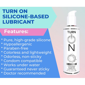 Лубрикант на силіконовій основі WET Turn on Unflavored Silicone Lube 118 мл