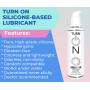 Лубрикант на силіконовій основі WET Turn on Unflavored Silicone Lube 118 мл