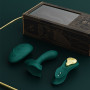 Вібратор в трусики AYA Zalo Turquoise Green на пульті керування