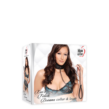 Набір нашийник та повідець A&E EVES FETISH DREAMS COLLAR & LEASH