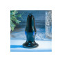 Анальна пробка скляна з вібрацією A&E REAR ROCKER VIBRATING GLASS ANAL PLUG