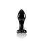 Скляна пробка NS Novelties CRYSTAL FLOWER BLACK