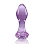 Скляна пробка NS Novelties CRYSTAL ROSE PURPLE