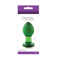 Скляна пробка NS Novelties CRYSTAL MEDIUM GREEN