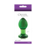 Стеклянная пробка NS Novelties CRYSTAL MEDIUM GREEN