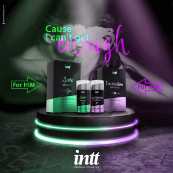 Збудливий гель з ефектом вібрації Intt Excitation, 15 мл