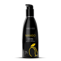 Їстівний лубрикант зі смаком Манго WICKED AQUA MANGO LUBE 60ML
