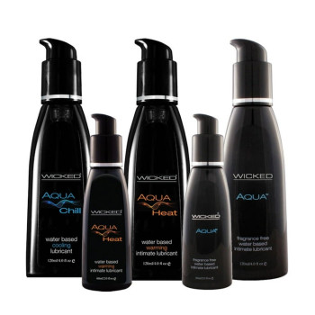 Охолоджуючий лубрикант на водній основі WICKED AQUA CHILL 120ML
