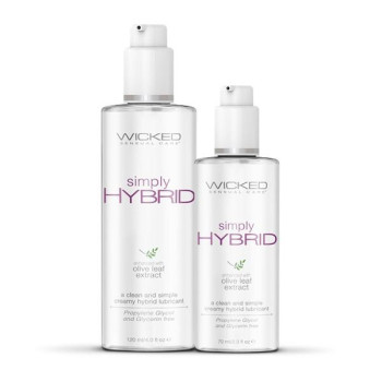 Лубрикант на водной/силиконовой основе WICKED SIMPLY HYBRID 70ML