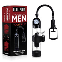 Вакуумна помпа з вібрацією Boss Series: Powerpump MASTER Vibrating - Black&Clear