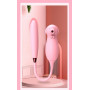 Вібратор подвійної дії Elva Dual Purpose Розовий
