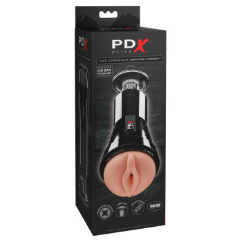 Мастурбатор с вибрацией Pipedream Extreme Elite Manhood Compressor