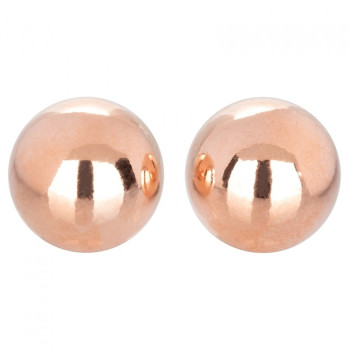 Вагинальные шарики CalExotics Climax Weighted Kegel Balls Nickel-Free - Rose Gold