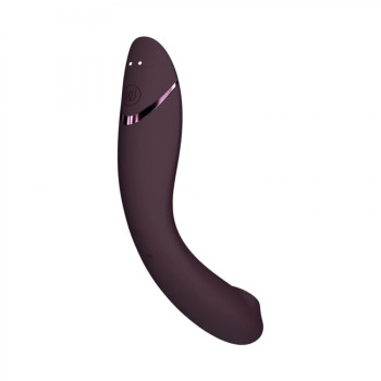 Вібратор для точки G c вакуумною стимуляцією Womanizer OG Aubergine