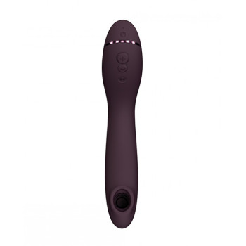 Вібратор для точки G c вакуумною стимуляцією Womanizer OG Aubergine