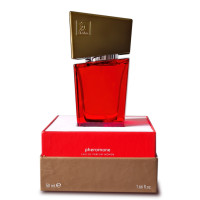 Духи с феромонами женские SHIATSU Pheromone Fragrance women red 50 ml