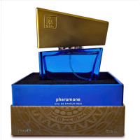 Духи з феромонами чоловічі SHIATSU Pheromone Fragrance men darkblue 15 ml