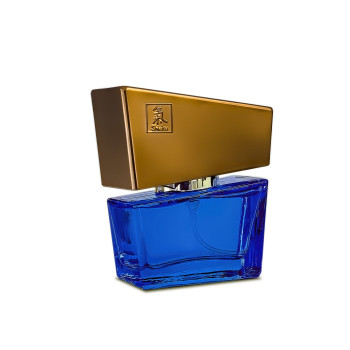Духи с феромонами мужские SHIATSU Pheromone Fragrance men darkblue 15 ml