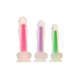Фаллоимитатор люминесцентный на присоске Dream Toys RADIANT Glow In The Dark розовый
