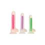 Фаллоимитатор люминесцентный на присоске Dream Toys RADIANT Glow In The Dark розовый