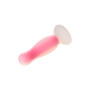 Анальная пробка люминесцентная Dream Toys RADIANT Glow In The Dark розовая, L