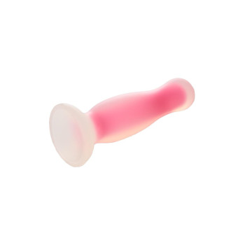 Анальная пробка люминесцентная Dream Toys RADIANT Glow In The Dark розовая, L