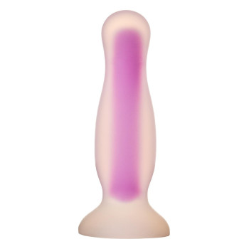 Анальная пробка люминесцентная Dream Toys RADIANT Glow In The Dark синяя, М
