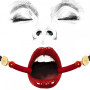 Кляп силіконовий Invisible mouth Gag Upko