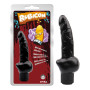 Вибратор реалистик черный Rubicon 7.5 Chisa 19 х 3.7 см
