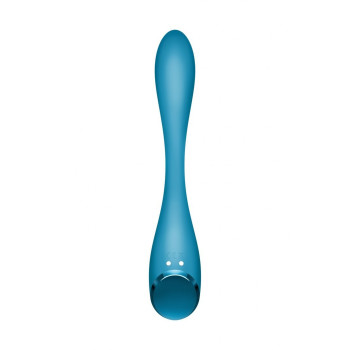 Мультивибратор SATISFYER G-Spot Flex 5+ управление телефоном, голубой