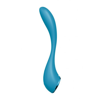 Мультивибратор SATISFYER G-Spot Flex 5+ управление телефоном, голубой