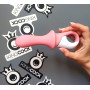 Надувной анальный смарт вибратор Satisfyer Air Pump Booty 5 Connect App розовый
